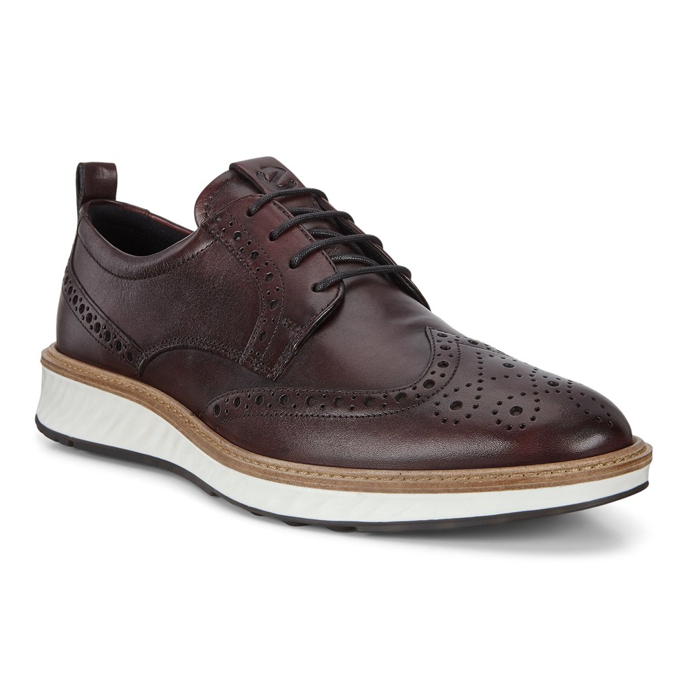 Zapatos De Vestir Hombre - ECCO St.1 Hybrid - Marrom - BSN086479